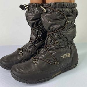The North Face Dark Brown Winter Boots